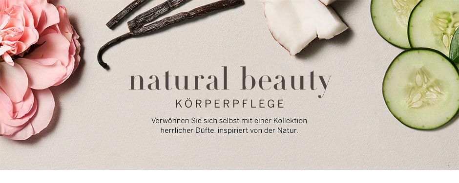 Natural Beauty Body Care. Treat yourself to a collection of beautiful scents, inspired by nature.