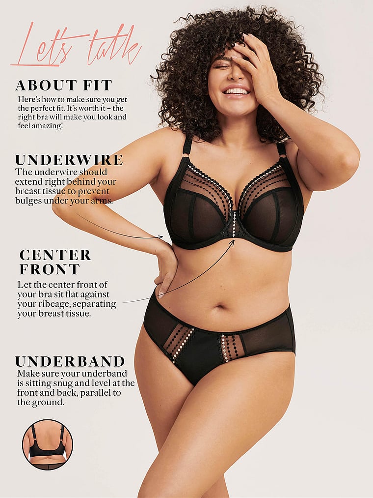 Victoria's Secret, Elomi Kelsey Bralette, detail, 6 of 6