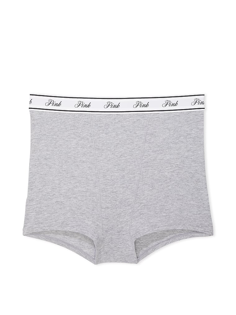 Panty aus Baumwolle mit hohem Bund und Logo