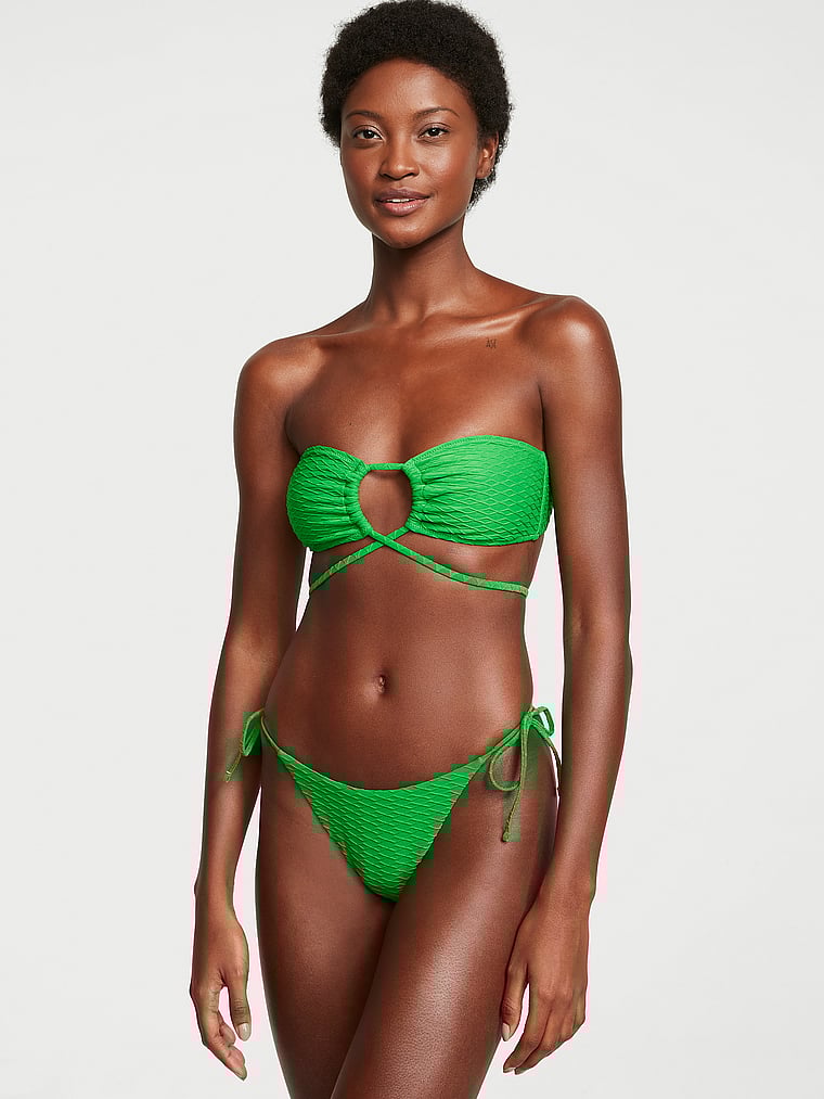 Victoria's Secret, Victoria's Secret Swim Mix & Match Multiway-Neckholder-Bikinioberteil, onModelFront, 1 of 4