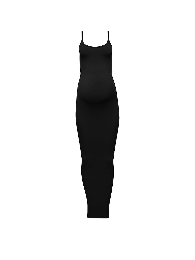 Victoria's Secret, Bumpsuit Formendes Maxikleid aus Rippstrick, offModelFront, 3 of 4