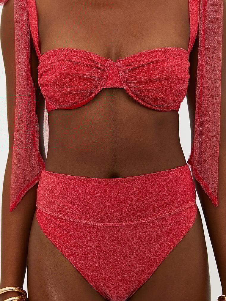 Victoria's Secret, Beach Riot Drea Oberteil, onModelSide, 3 of 3