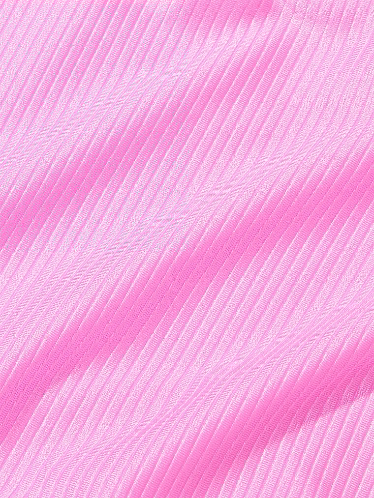 PINK Cheeky-Bikinihose mit hohem Bund, Lola Pink, detail, 4 of 4