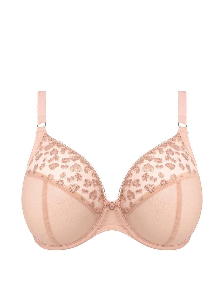 Victoria's Secret, Elomi Namrah Bügel-BH mit tiefem Ausschnitt, offModelFront, 3 of 4
