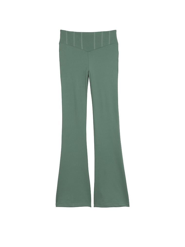PINK Ultimate Ausgestellte Leggings, Frischer Wald, offModelFront, 3 of 3