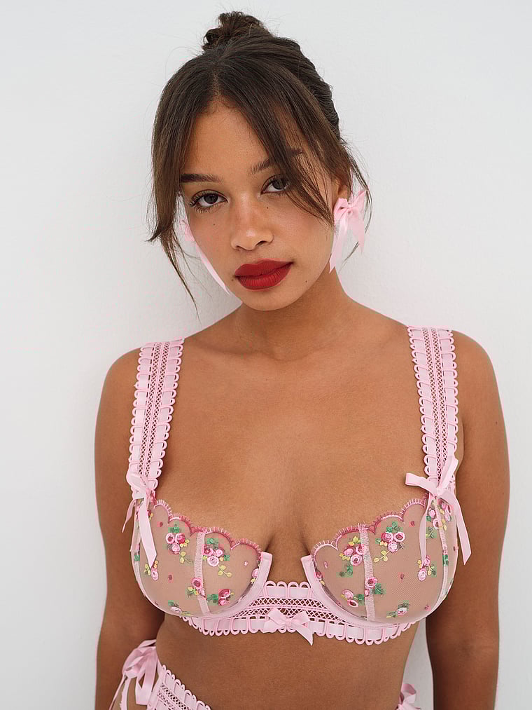 Victoria's Secret, For Love & Lemons Maisie Bügel-BH, onModelFront, 1 of 6
