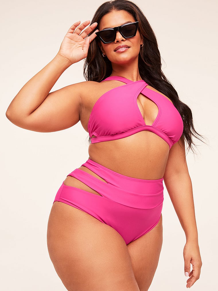 Victoria's Secret, Adore Me Demi Bikinioberteil, onModelFront, 1 of 4