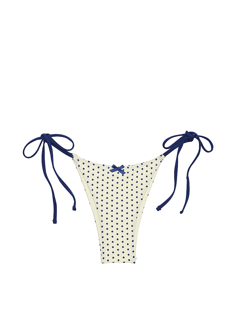 PINK von Frankies Bikinis Rosemary Bikinihose, Traumhaftes Punktmuster, offModelFront, 3 of 3