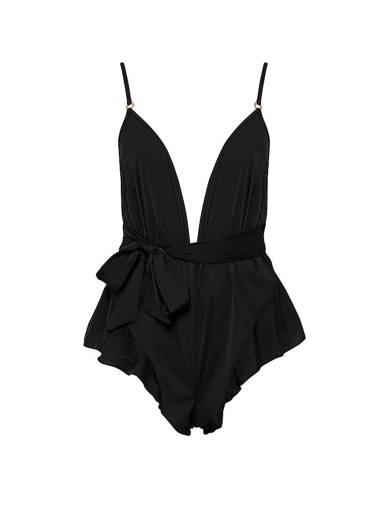 Victoria's Secret, BLUEBELLA Blake Luxuriöser Body aus Satin, offModelFront, 3 of 4