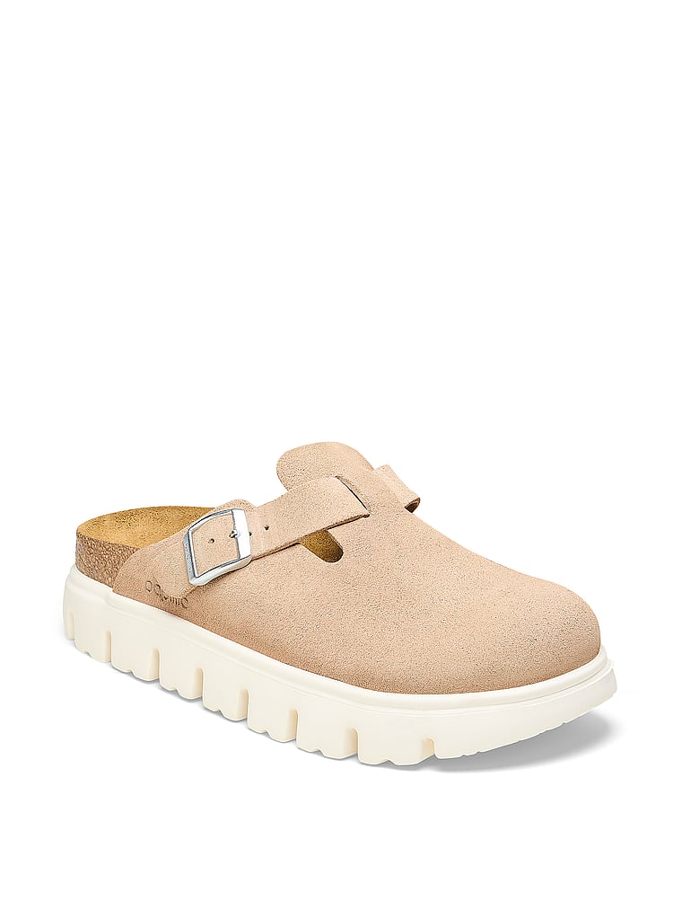 Birkenstock Boston Clogs mit dicker Sohle, onModelFront, 1 of 4