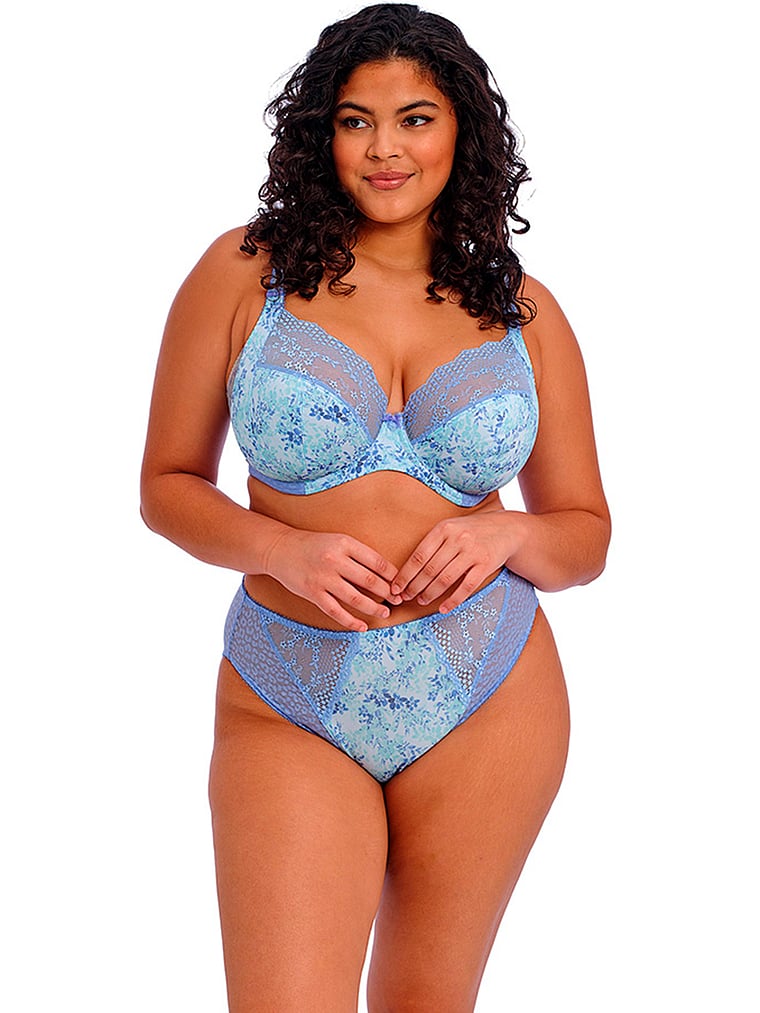 Victoria's Secret, Elomi Lucie Slip mit hohem Beinausschnitt, onModelFront, 1 of 5