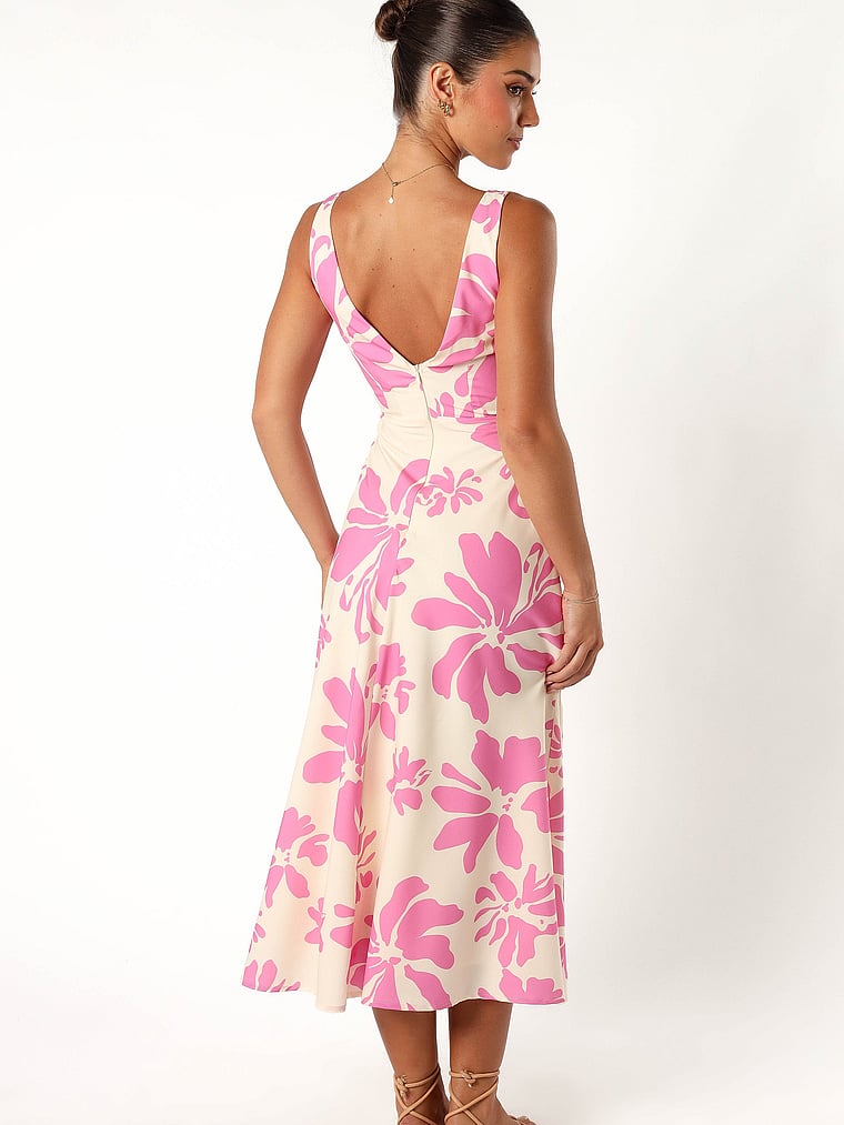 Victoria's Secret, Petal & Pup Lendall Midikleid mit Zierausschnitt, onModelBack, 2 of 3