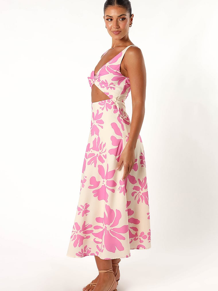 Victoria's Secret, Petal & Pup Lendall Midikleid mit Zierausschnitt, onModelSide, 3 of 3