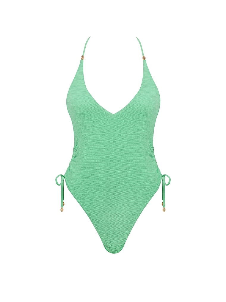 Victoria's Secret, BLUEBELLA Shala Verstellbarer Badeanzug, offModelFront, 3 of 4
