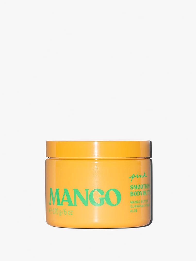 Victoria's Secret, Body Care Mango Smoothing Body Butter, Mango, onModelFront, 1 of 3