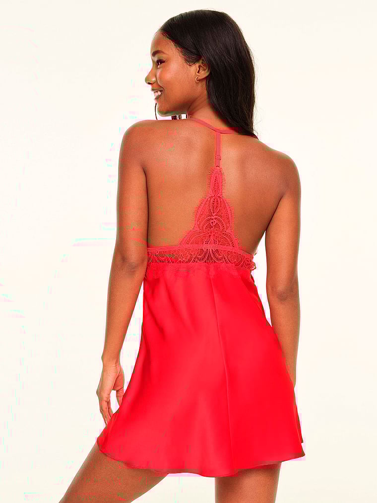Victoria's Secret, Adore Me Zandy Negligé, onModelBack, 2 of 4