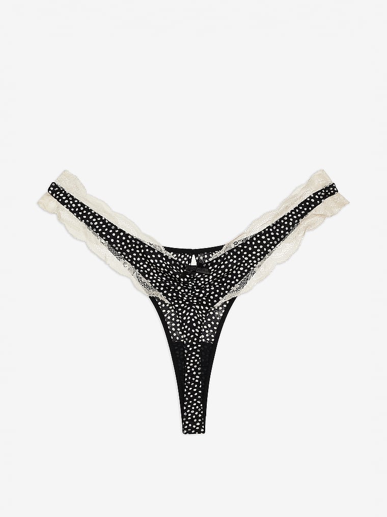 Victoria's Secret, For Love & Lemons Evangeline String, offModelBack, 5 of 6