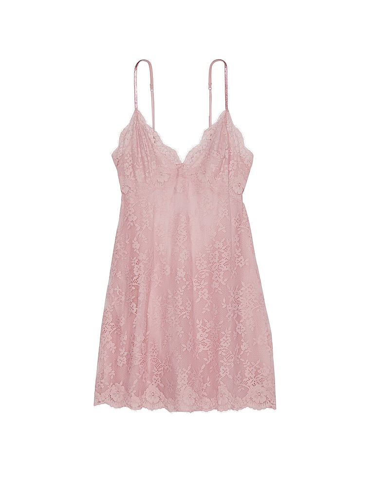 Victoria's Secret, Dream Angels Negligé aus Spitze mit funkelnden Trägern, offModelFront, 3 of 3