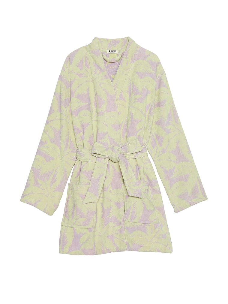 PINK Frottee-Bademantel, offModelFront, 3 of 3