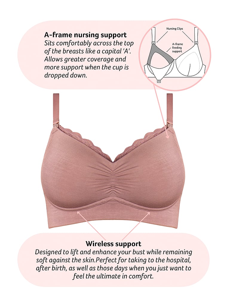 Victoria's Secret, Hotmilk Serenity Still-BH mit Bambusfasern, detail, 4 of 4