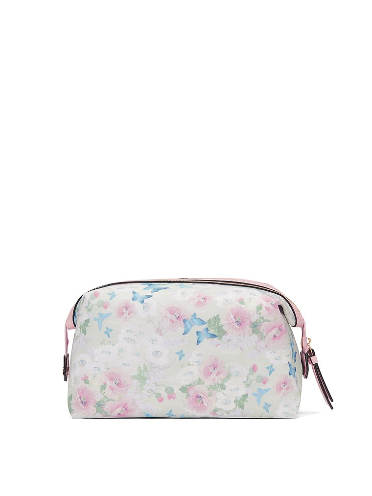 Victoria's Secret, Victoria's Secret Make-up-Tasche mit Druckknöpfen, onModelBack, 2 of 3