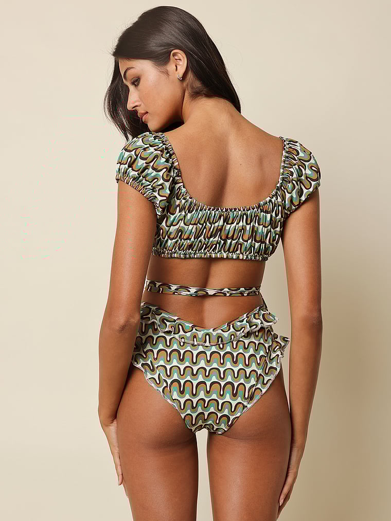 Victoria's Secret, Montce Bandita Bikinioberteil, Groovy, onModelBack, 2 of 3
