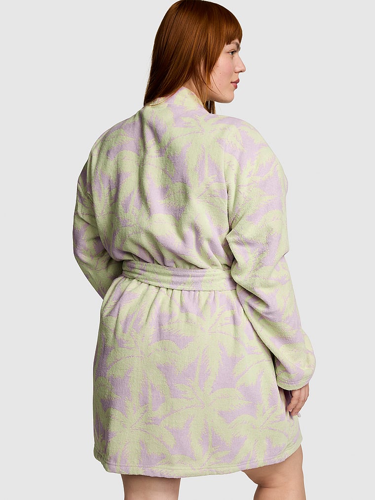 PINK Frottee-Bademantel, onModelBack, 2 of 3