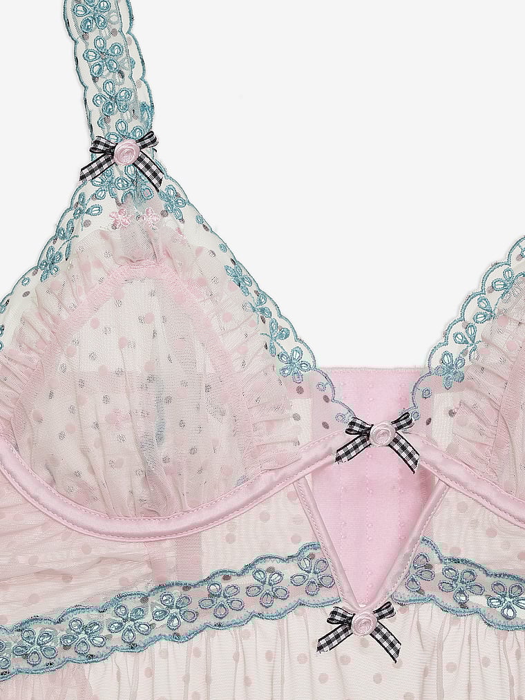 Victoria's Secret, For Love & Lemons Anya Negligé, detail, 6 of 6