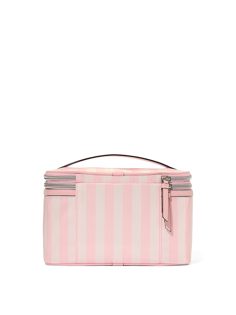Victoria's Secret, Victoria's Secret Express Reisebox, Heritage-Streifenmuster, onModelBack, 2 of 3