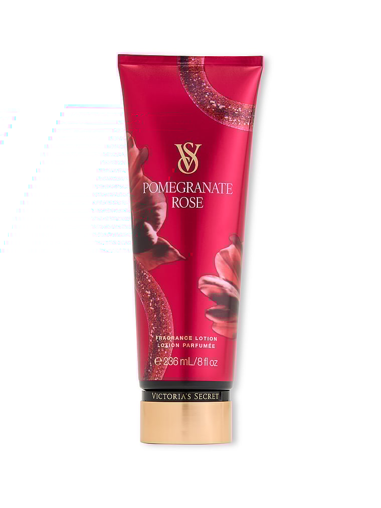 Victoria's Secret, Körperduft Lunar New Year Körperlotion, Granatapfel-Rose, onModelFront, 1 of 3