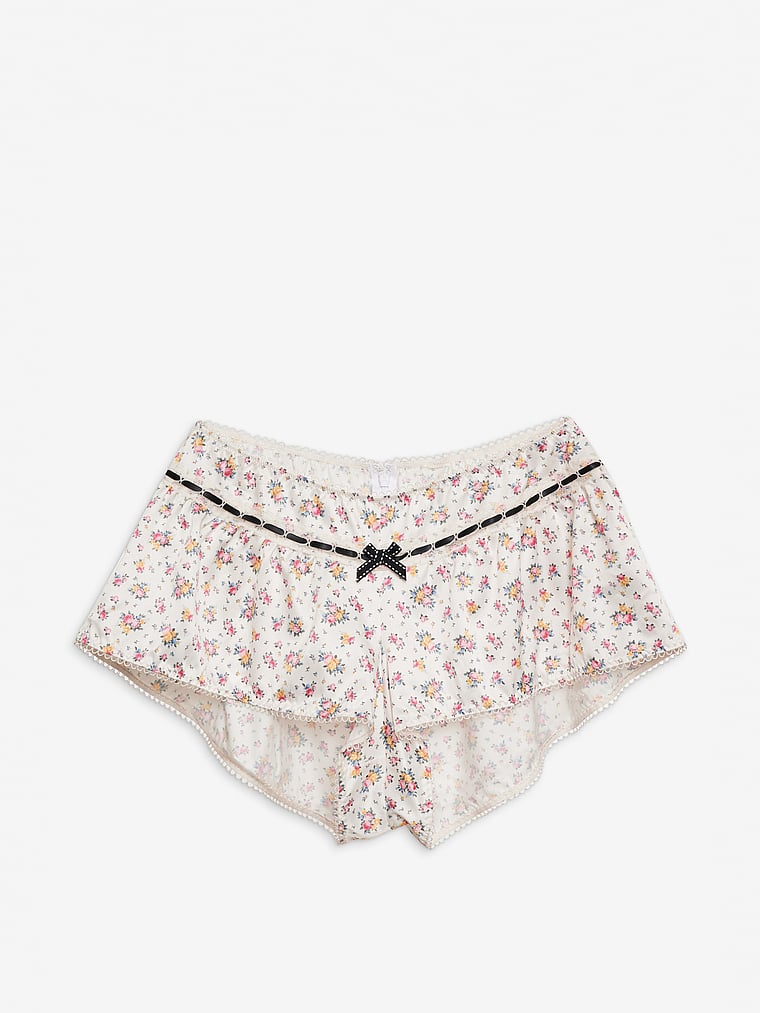 Victoria's Secret, For Love & Lemons Samantha Shorts, onModelSide, 3 of 4