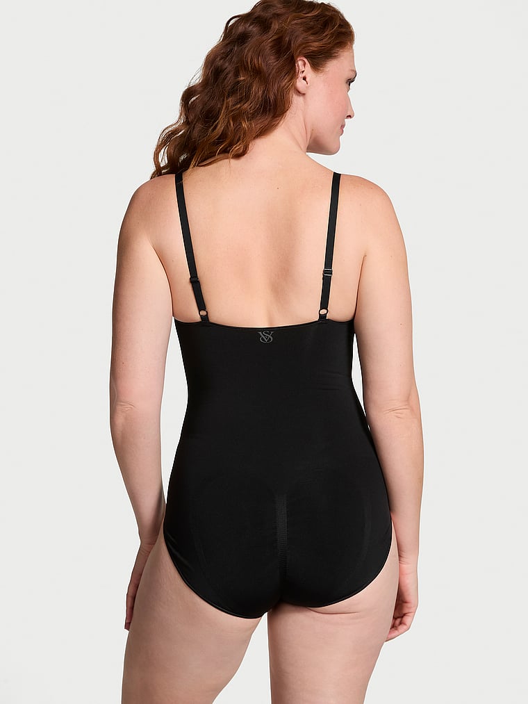 Victoria's Secret, Victoria's Secret Shapewear by Victoria SeamlessShaping™ Body, Schwarz, onModelBack, 2 of 4