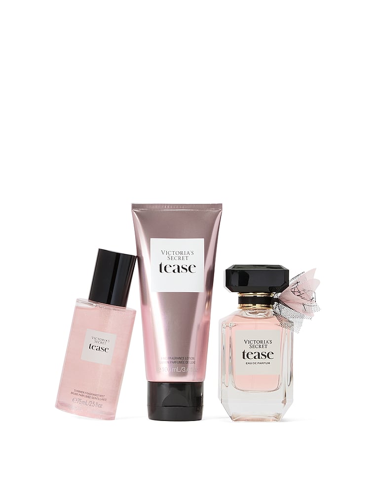 Victoria's Secret, Feine Düfte Tease Luxuriöses Duft-Geschenkset, onModelFront, 1 of 4