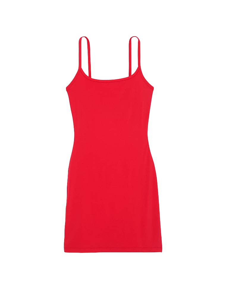 PINK Base Stretch Negligé, Roter Pfeffer, offModelFront, 3 of 3