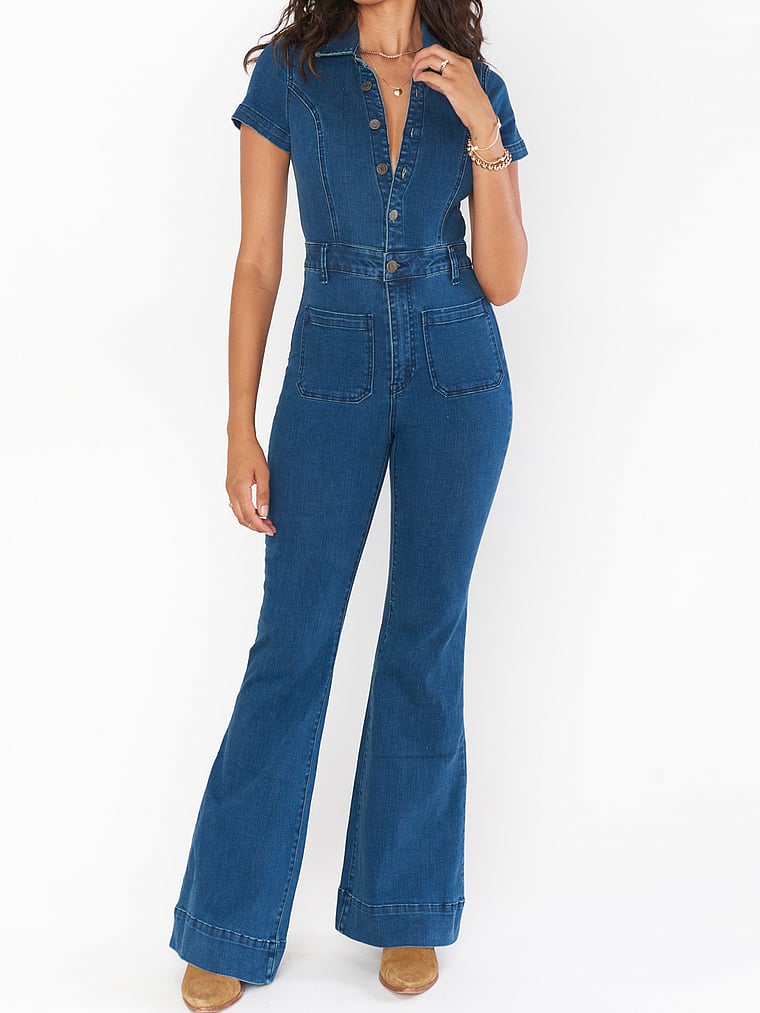 Victoria's Secret, Show Me Your Mumu Everhart Overall, onModelFront, 1 of 3