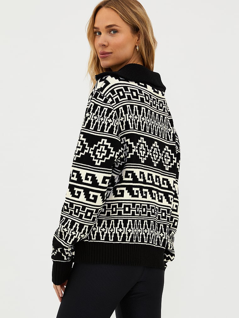 Victoria's Secret, Beach Riot Monterey Pullover, Meersalz-Welle, onModelBack, 2 of 3