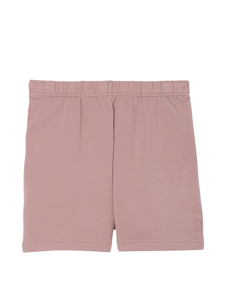 Victoria's Secret, Victoria's Secret Fleece-Shorts aus gebürstetem Modal, Französisches Mauve, offModelFront, 3 of 3