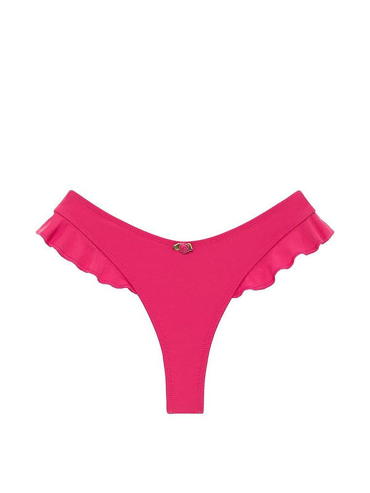 Victoria's Secret, Montce Kelly Bikinihose, Himbeere, detail, 3 of 3