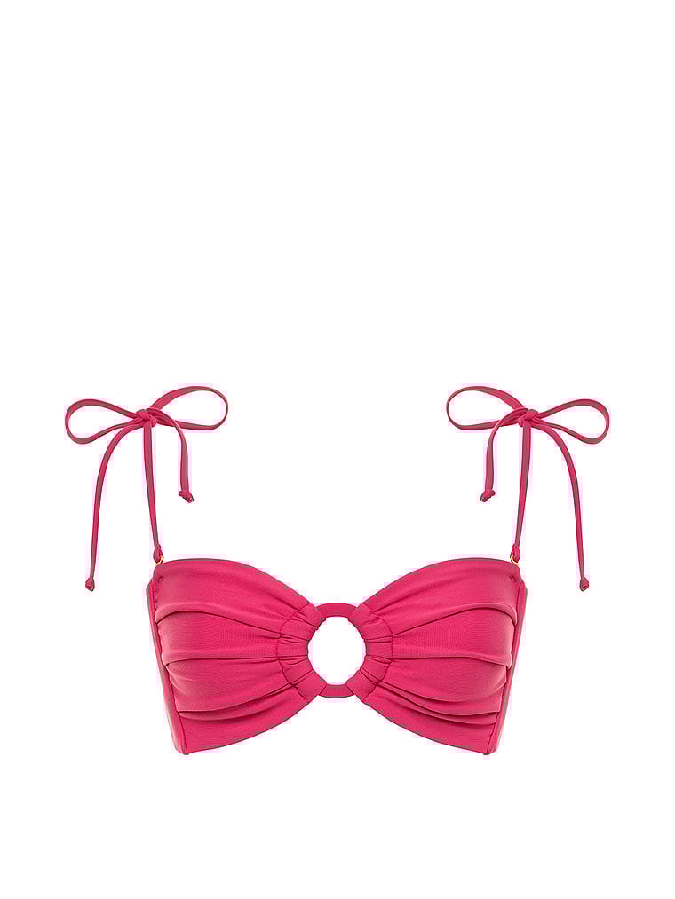 Victoria's Secret, Montce Tori Oberteil zum Binden, Himbeere, detail, 3 of 3