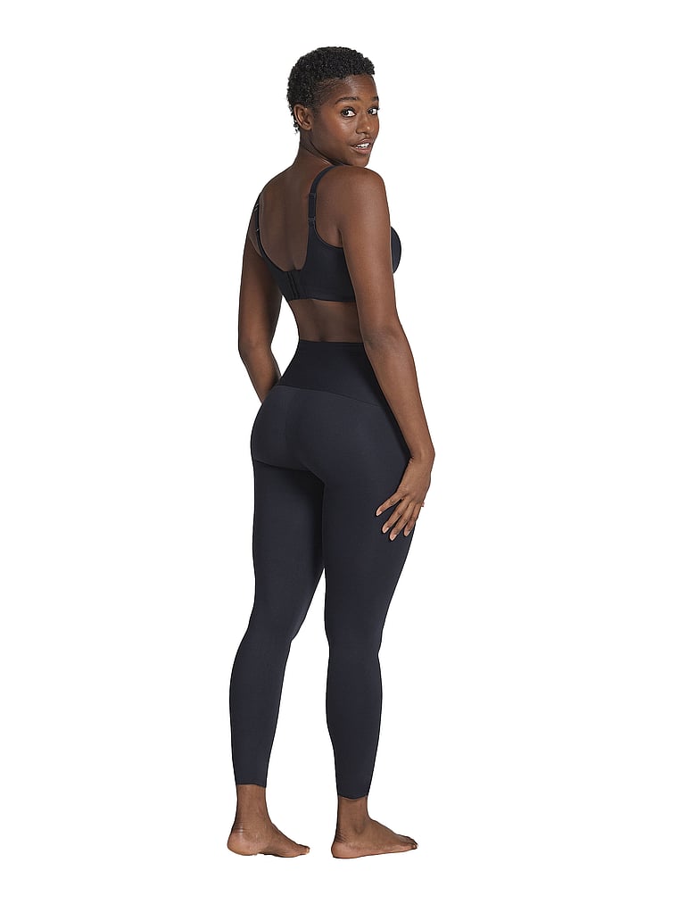 Victoria's Secret, Leonisa Shapewear Push-up-Leggings mit leichter Kompression, Schwarz, onModelBack, 3 of 7