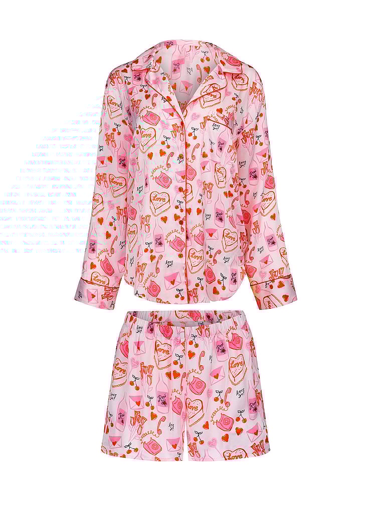 Victoria's Secret, Adore Me Sammi Nachtmode-Set, offModelFront, 3 of 4