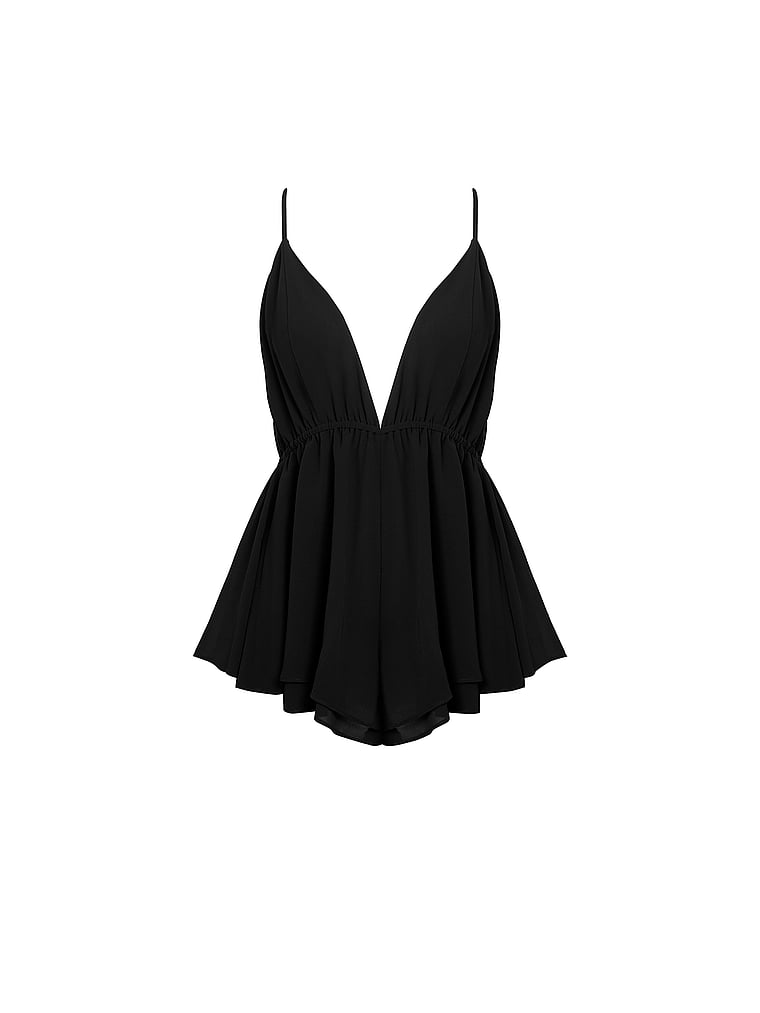 Victoria's Secret, BLUEBELLA Clementine Einteiler, Schwarz, detail, 5 of 5