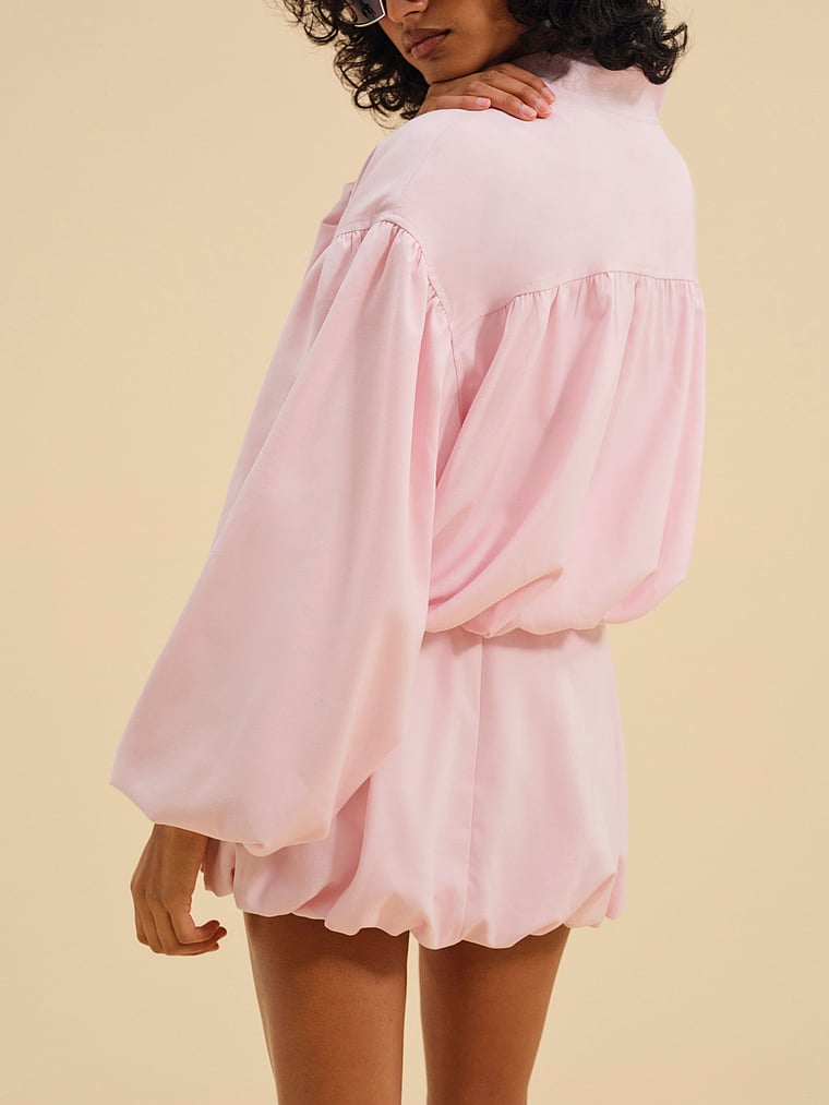 Victoria's Secret, For Love & Lemons Elanah Jacke, Pink, onModelBack, 2 of 2