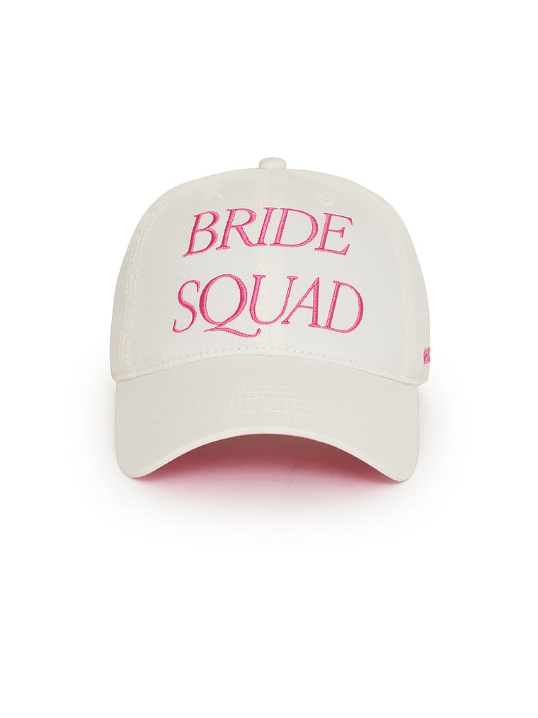 Victoria's Secret, Beach Riot Bride Squad Hat, Pink, onModelFront, 1 of 3