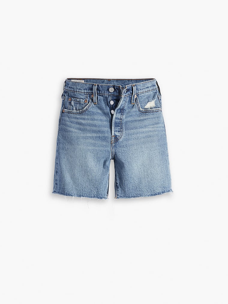 Victoria's Secret, Levi's Levi's® 501® Shorts bis zur Oberschenkelmitte für Damen, offModelFront, 3 of 4