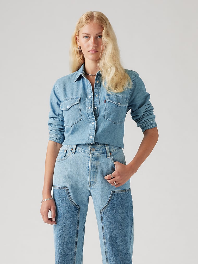Victoria's Secret, Levi's Levi's® Kultiges Westernhemd für Damen, onModelBack, 2 of 3