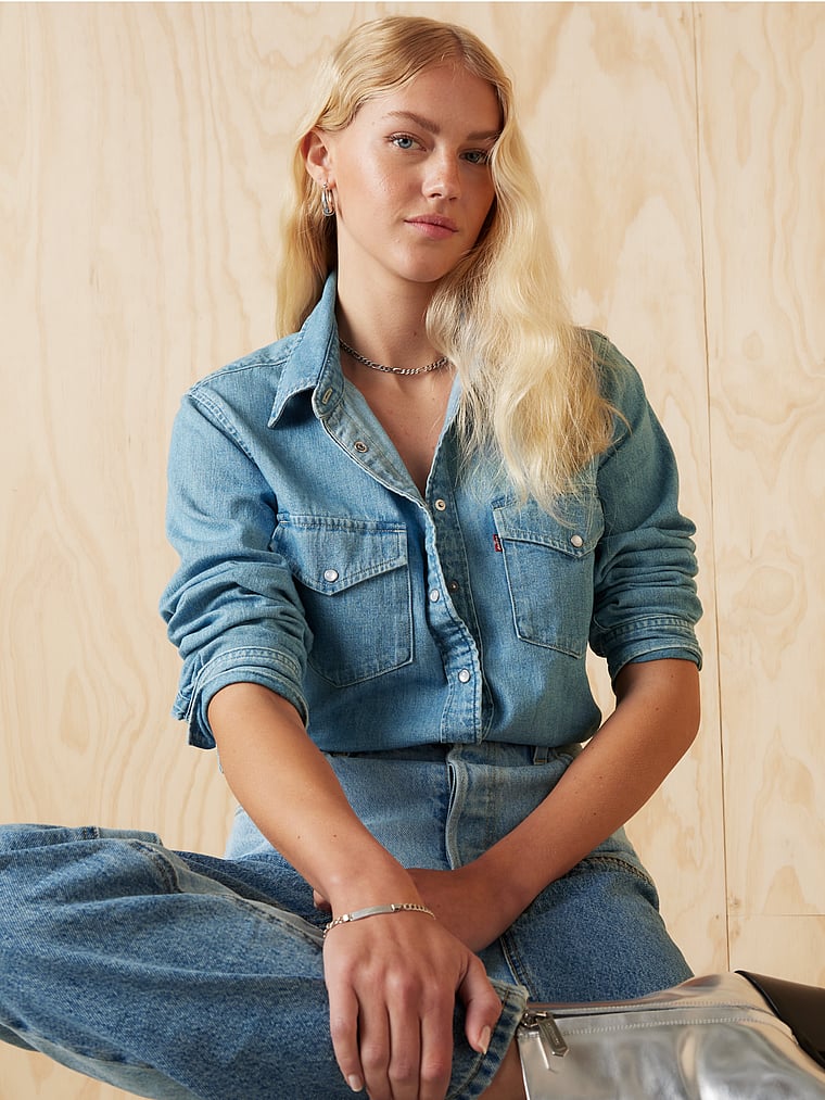 Victoria's Secret, Levi's Levi's® Kultiges Westernhemd für Damen, onModelFront, 1 of 3