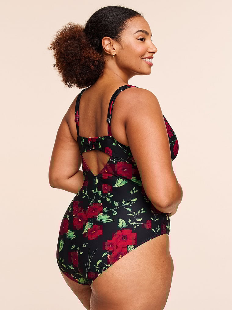 Victoria's Secret, Adore Me Evangeline Einteiliger Badeanzug, onModelBack, 2 of 3