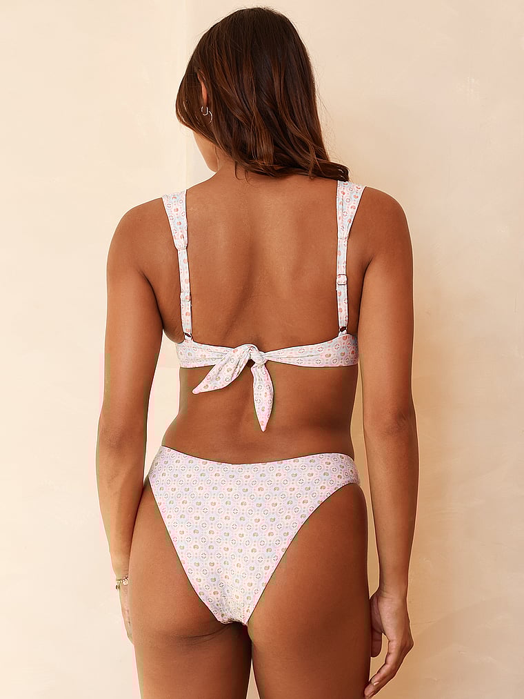 Victoria's Secret, Dippin Daisy's Verona Bikinioberteil, Muschel-Sirenen-Design, onModelBack, 2 of 4