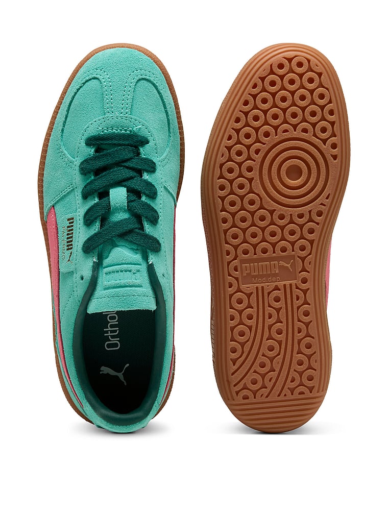 Puma Palermo Sneakers aus Leder, offModelFront, 3 of 4